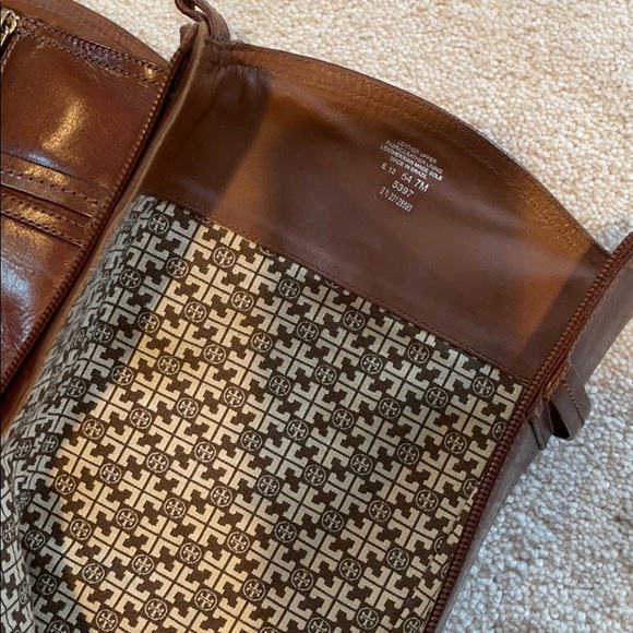 Tory Burch Riding Boots - Cognac Brown size 7 - Picture 6 of 7